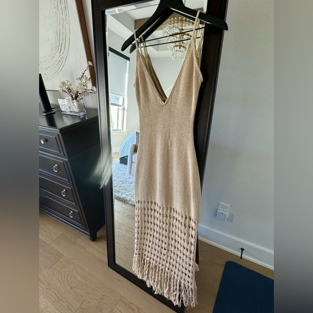 Flook the label Zuri dress Stone XS